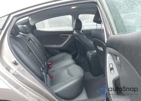 2013 Hyundai Elantra Limited from USA, damaged, VIN 5NPDH4AE1DH445884